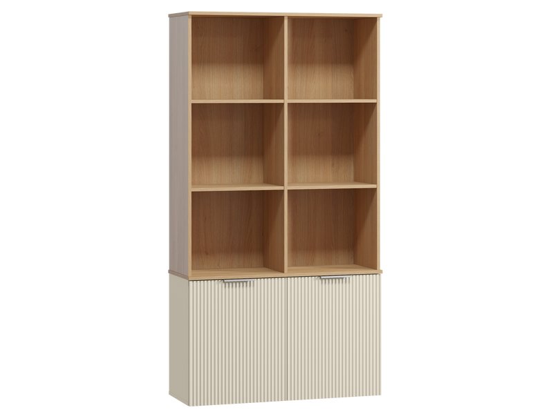 Стеллаж Енссон 99x190 Светло-бежевый