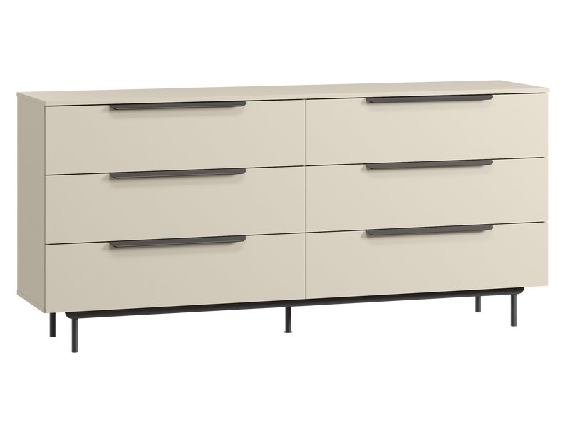 Комод Квелен 192x89 Светло-бежевый