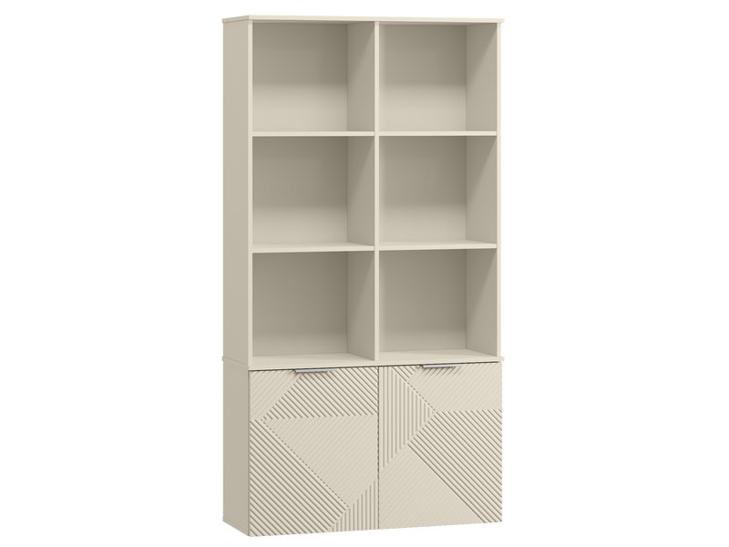 Стеллаж Шелтон 90x190 Светло-бежевый